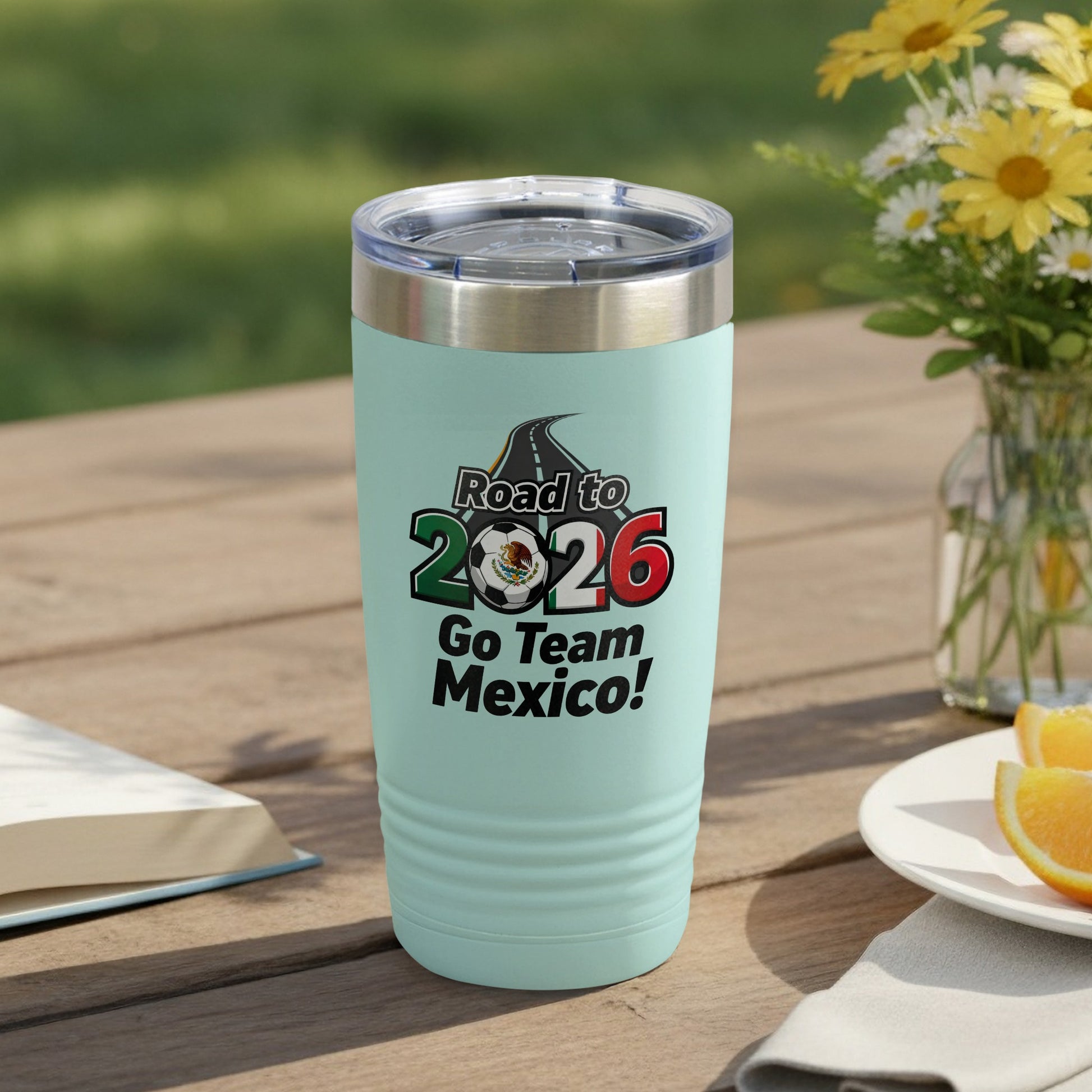 Road to 2026 Go Team Mexico Travel Mug