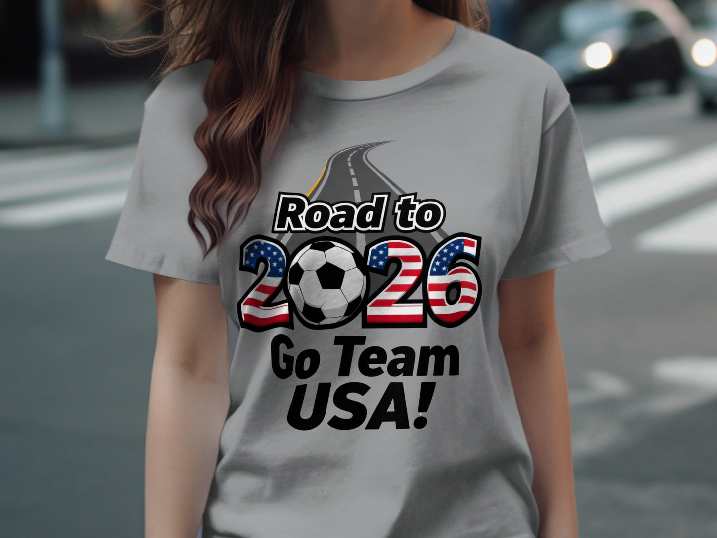 Road to 2026 Go Team USA soccer shirt
