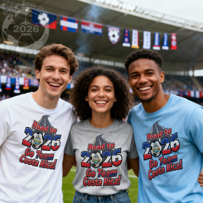 Road to 2026 Go Team Costa Rica Fan Gear