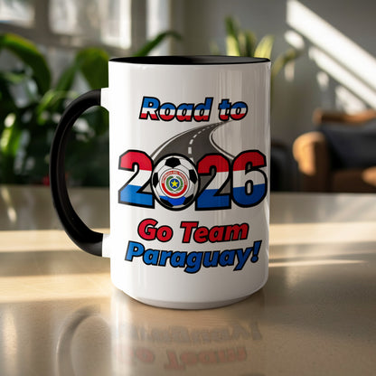 Road to 2026 Go Team Paraguay Coffee Mug