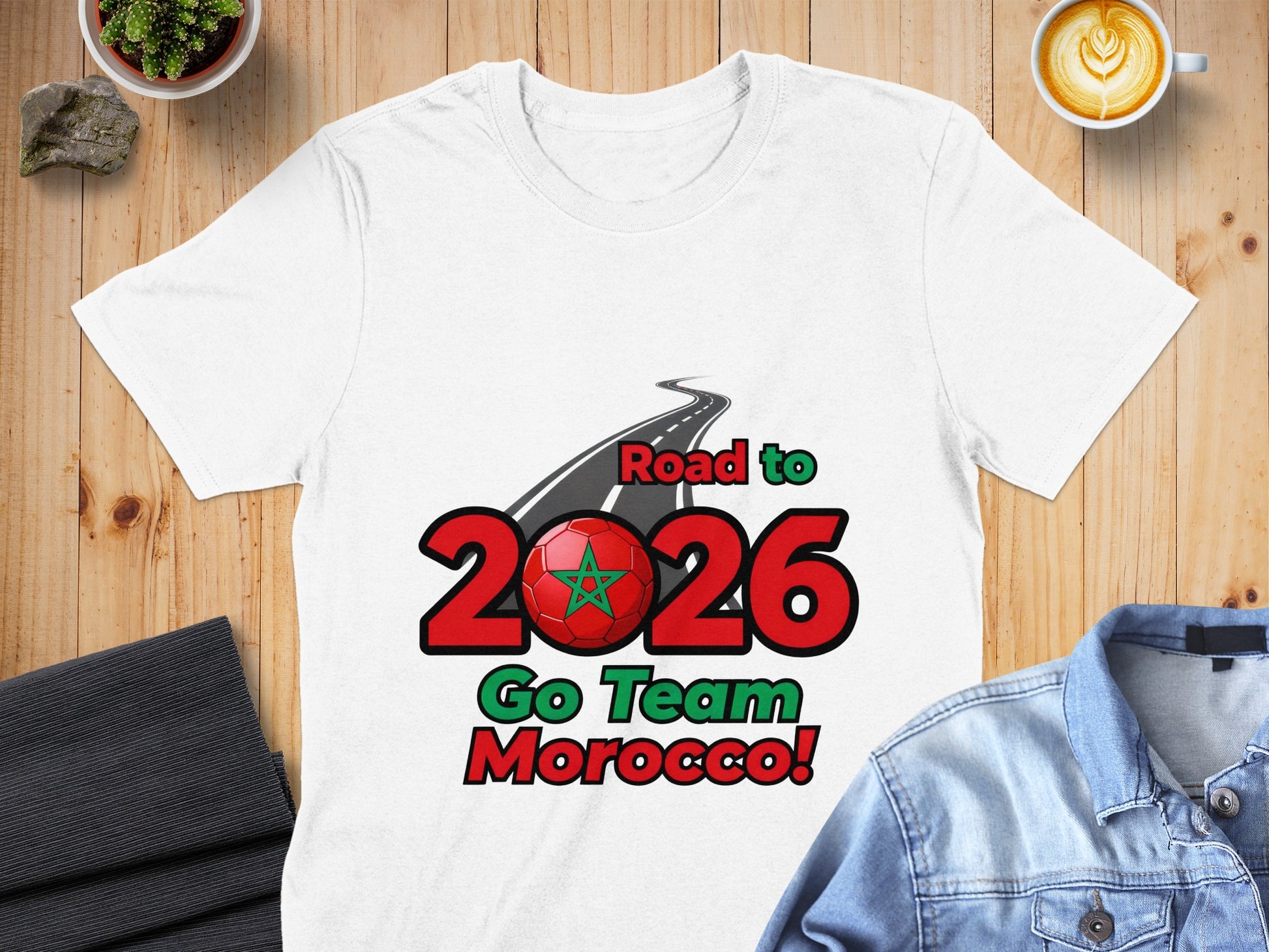Road to 2026 Go Team Morocco T-shirt