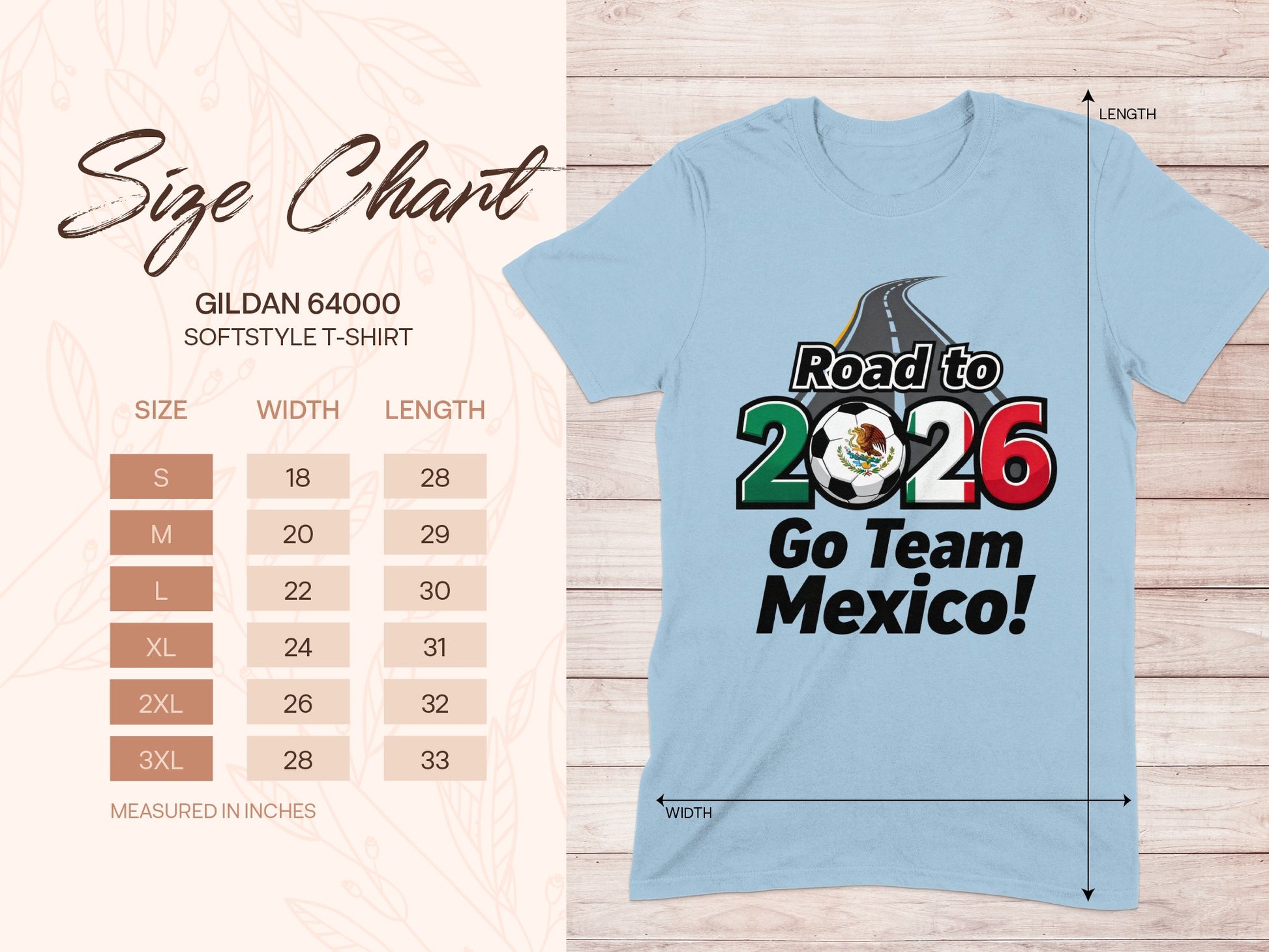 Road to 2026 Go Team Mexico T-shirt product