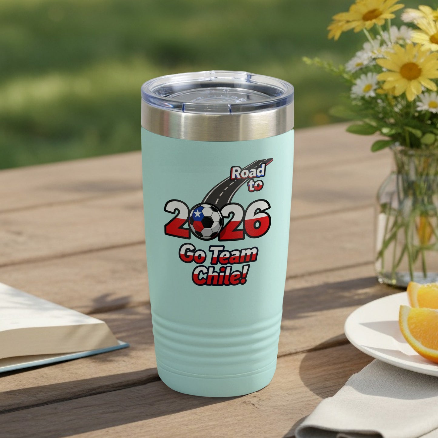 Road to 2026 Go Team Chile Travel Tumbler