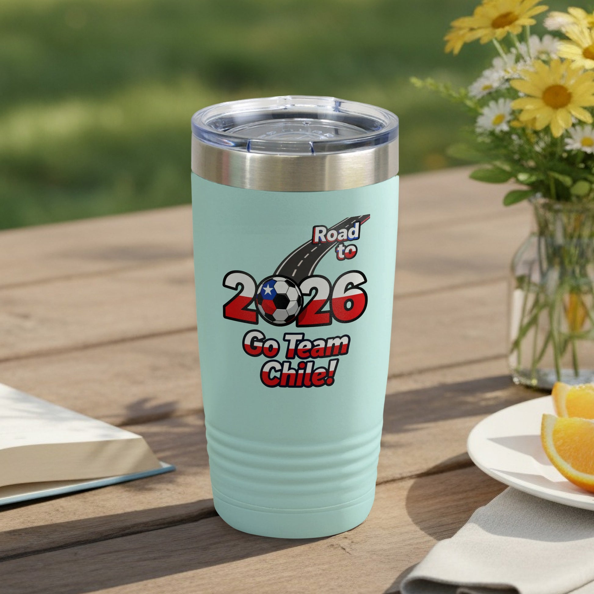 Road to 2026 Go Team Chile Travel Tumbler