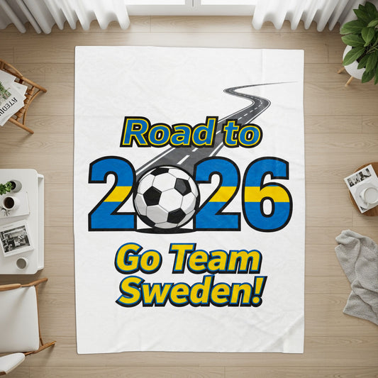 Road to 2026 Go Team Sweden sports decor