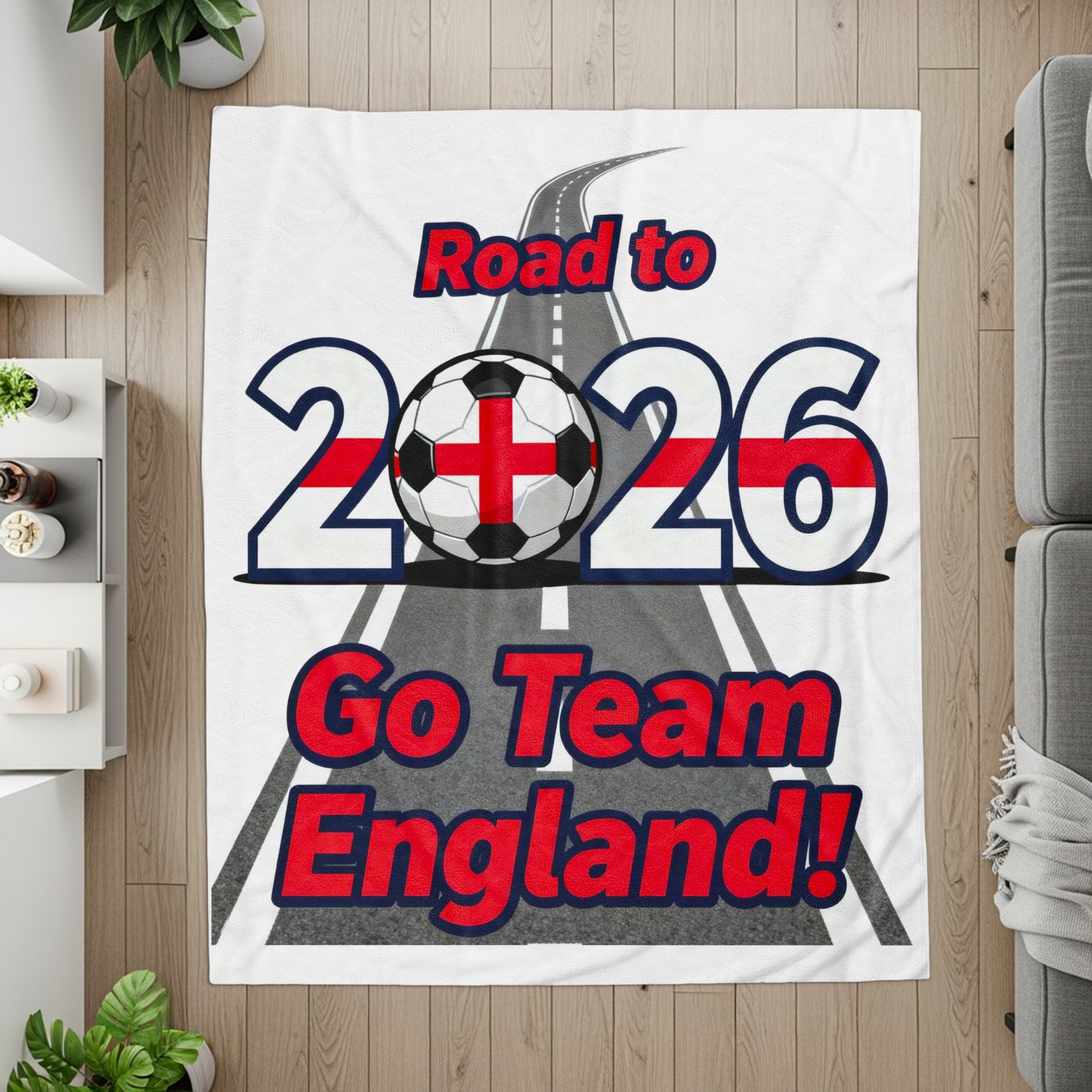 Road to 2026 Go Team England! blanket