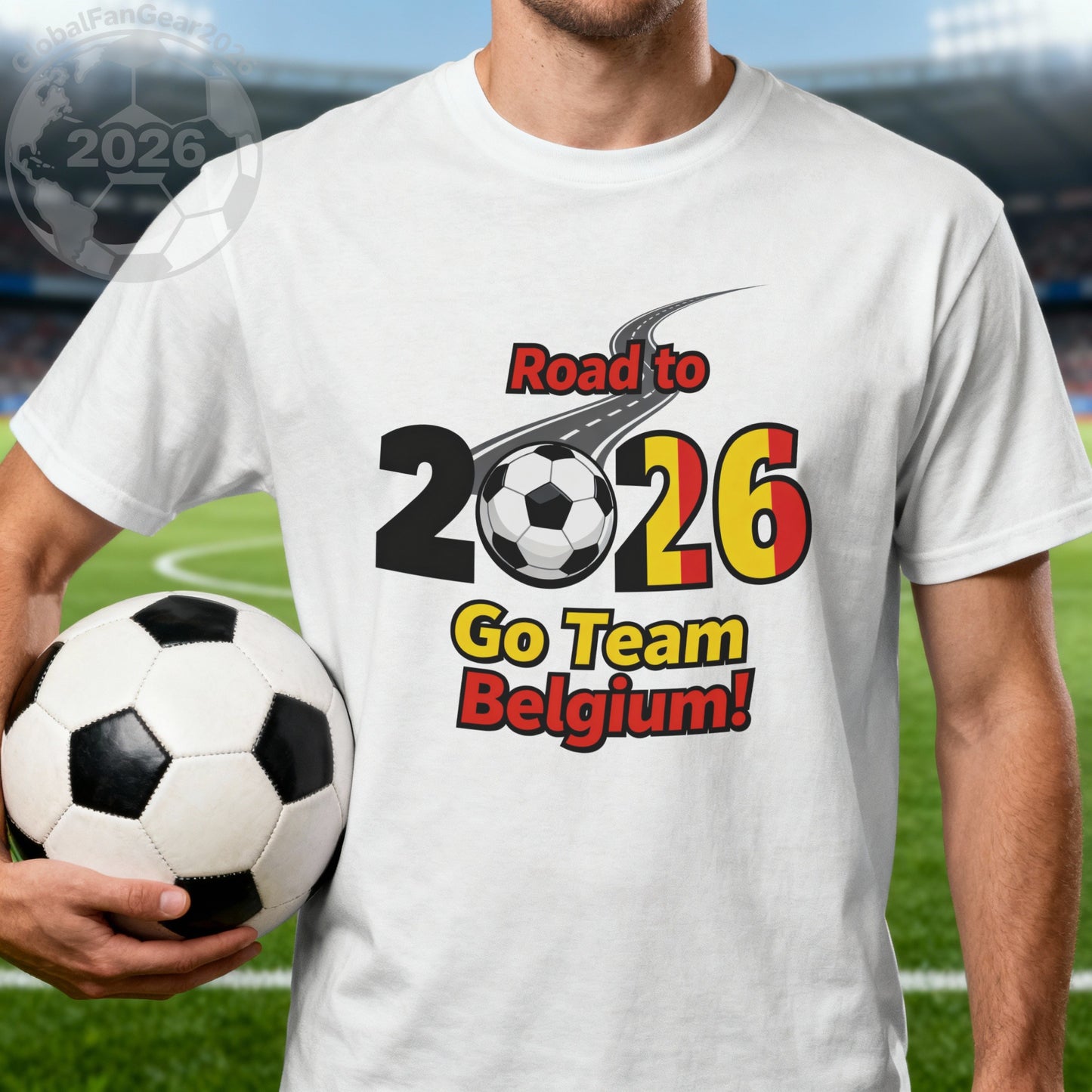 Road to 2026 Go Team Belgium T-shirt