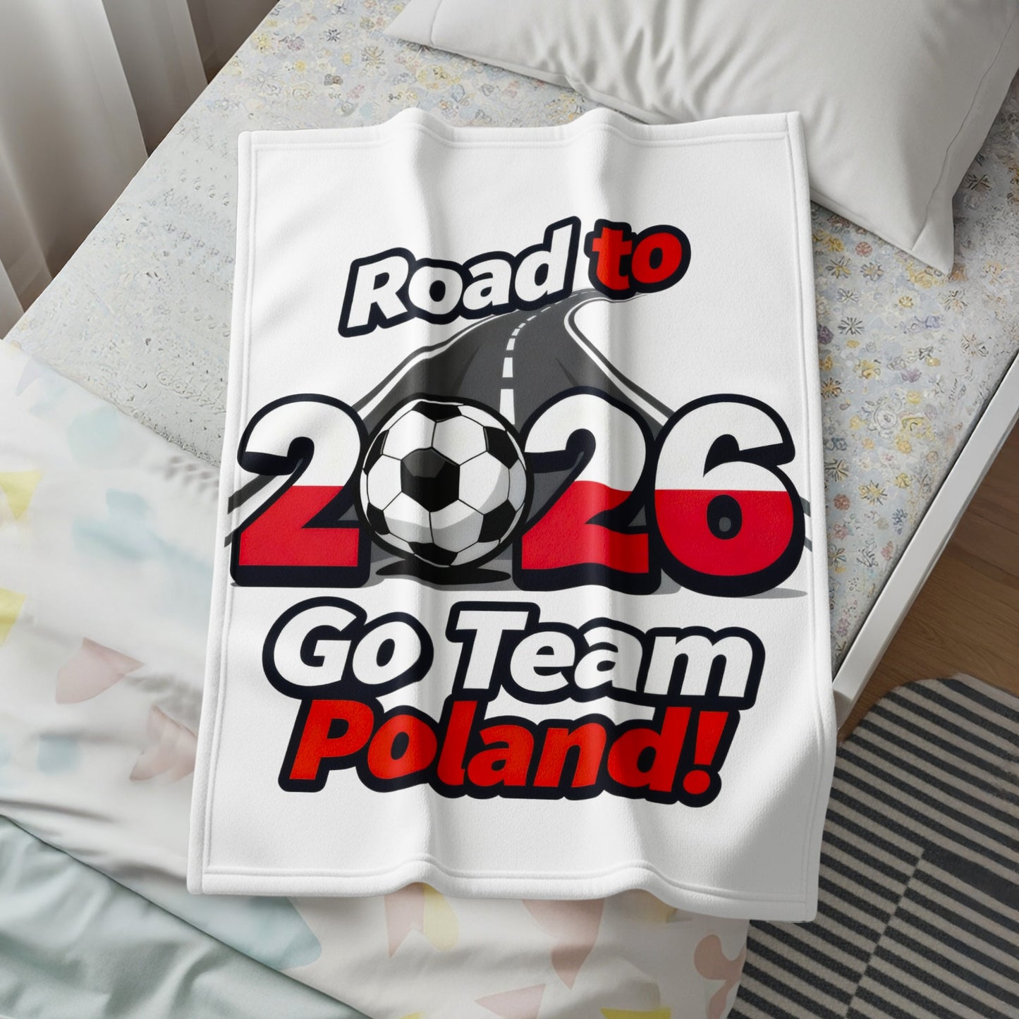 Road to 2026 Go Team Poland blanket
