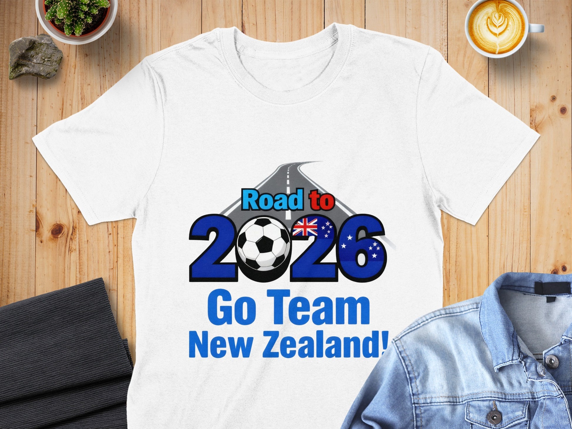 Road to 2026 Go Team New Zealand T-shirt