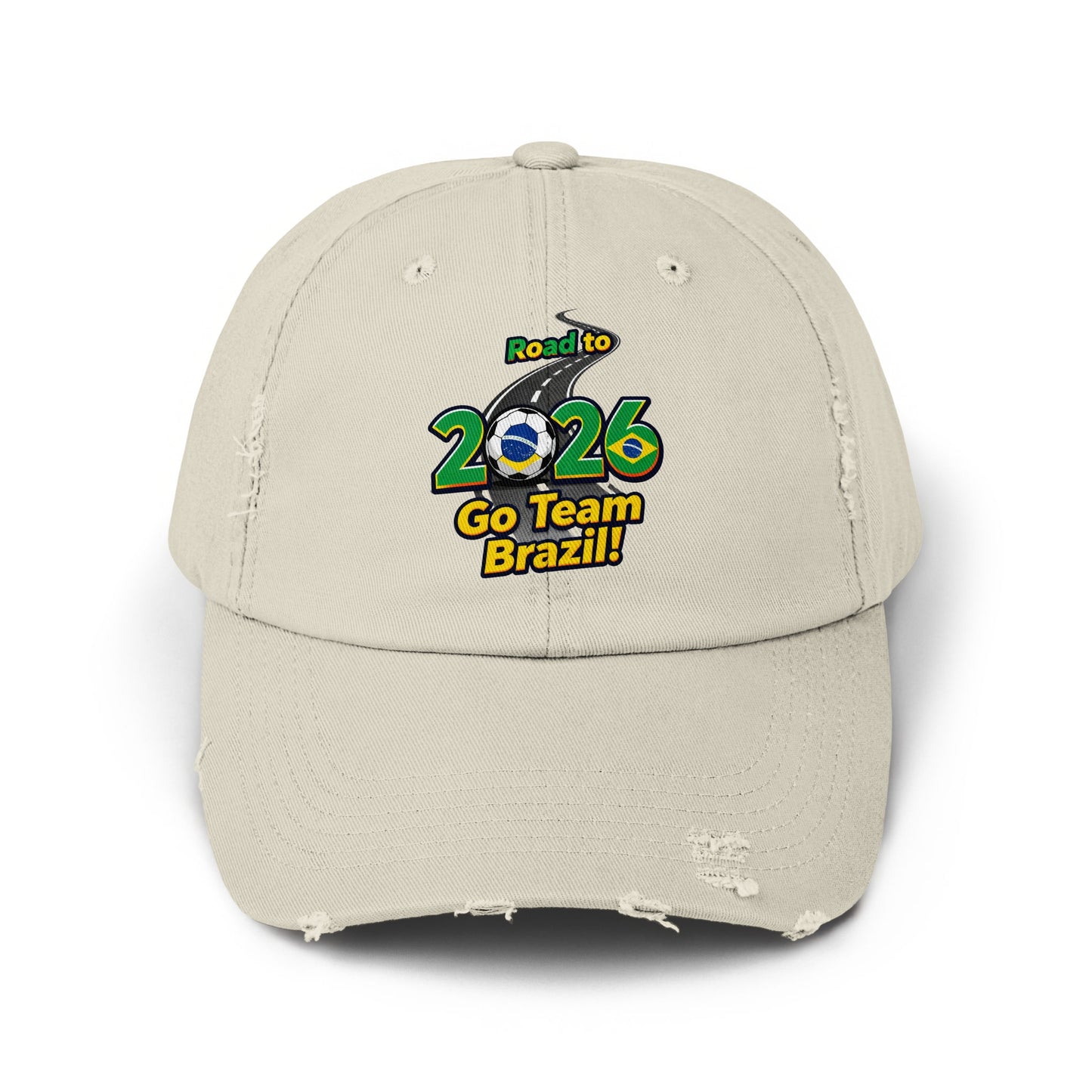 Road to 2026 Go Team Brazil embroidered cap