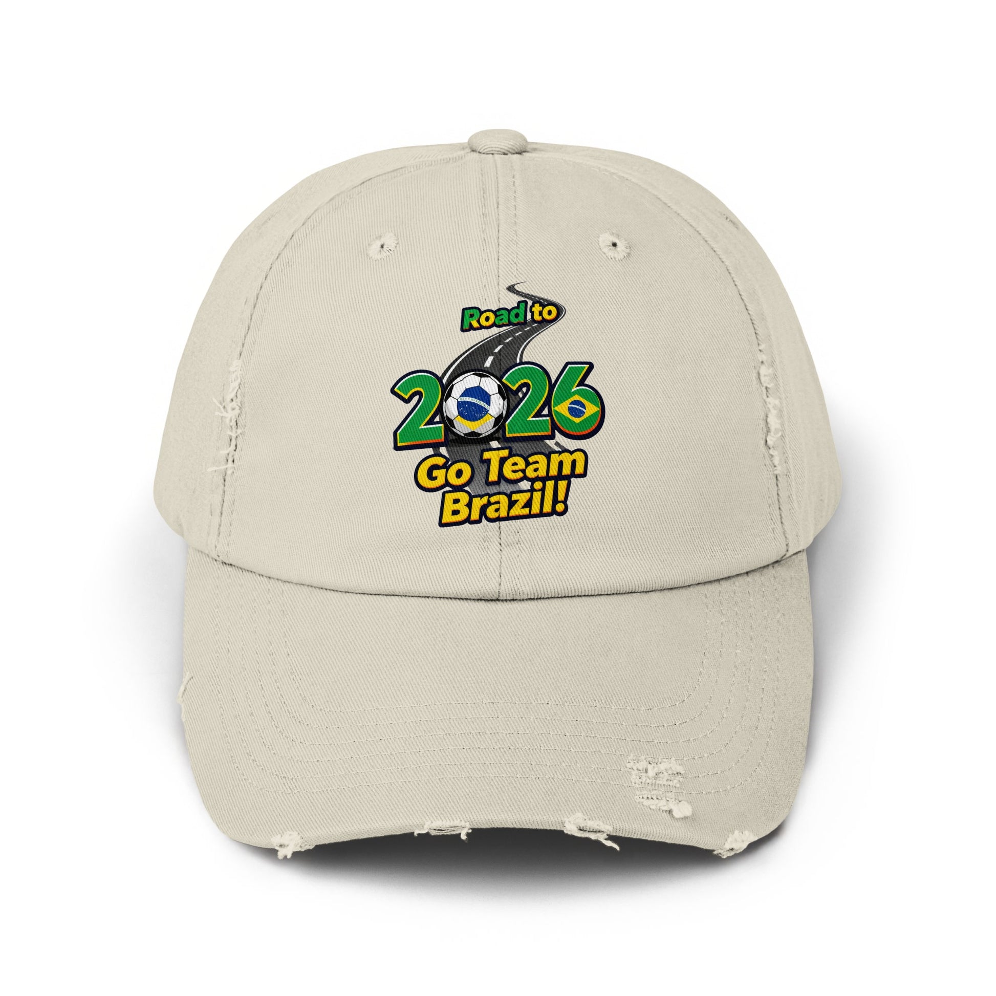 Road to 2026 Go Team Brazil embroidered cap