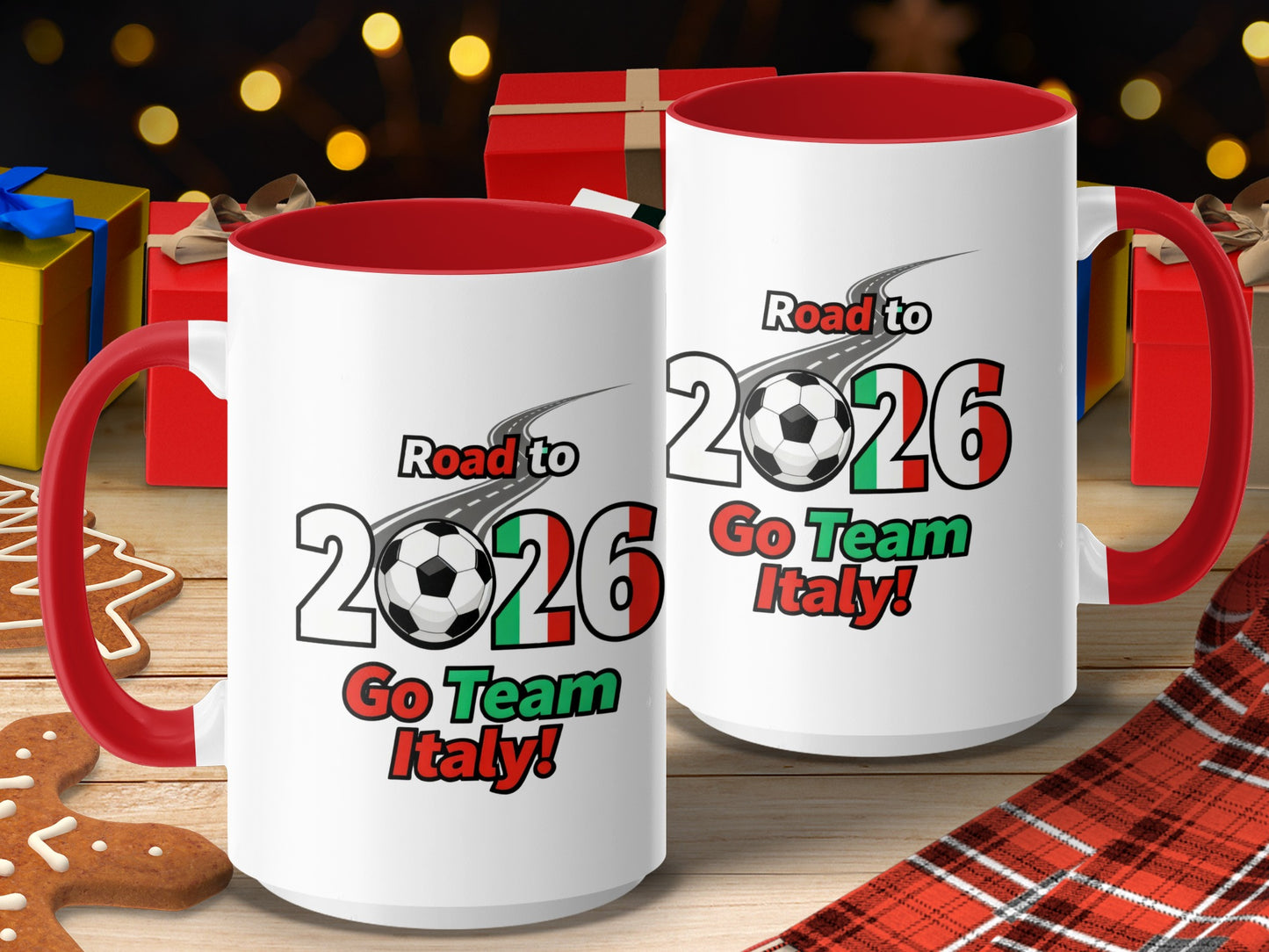 Road to 2026 Go Team Italy! mug