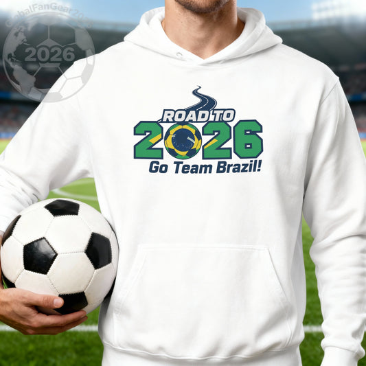 Road to 2026 Go Team Brazil Hoodie