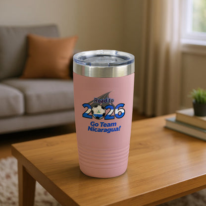 Road to 2026 Go Team Nicaragua Travel Mug