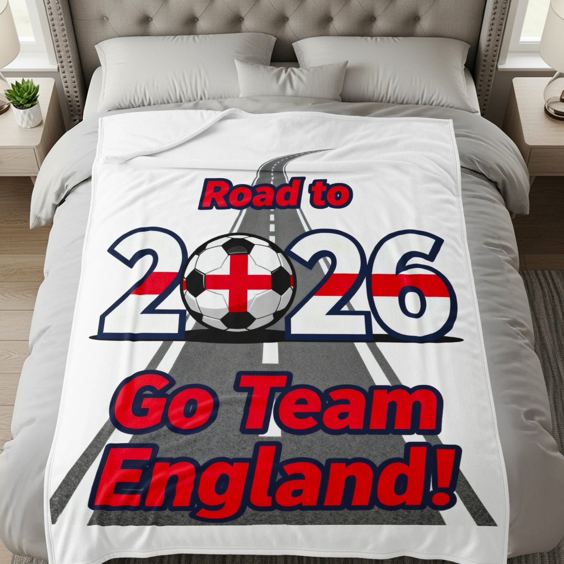 Road to 2026 Go Team England bedding product