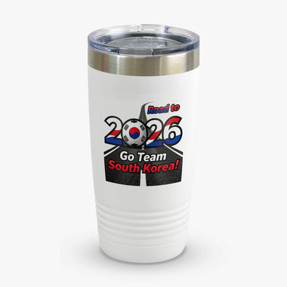Road to 2026 Go Team South Korea tumbler