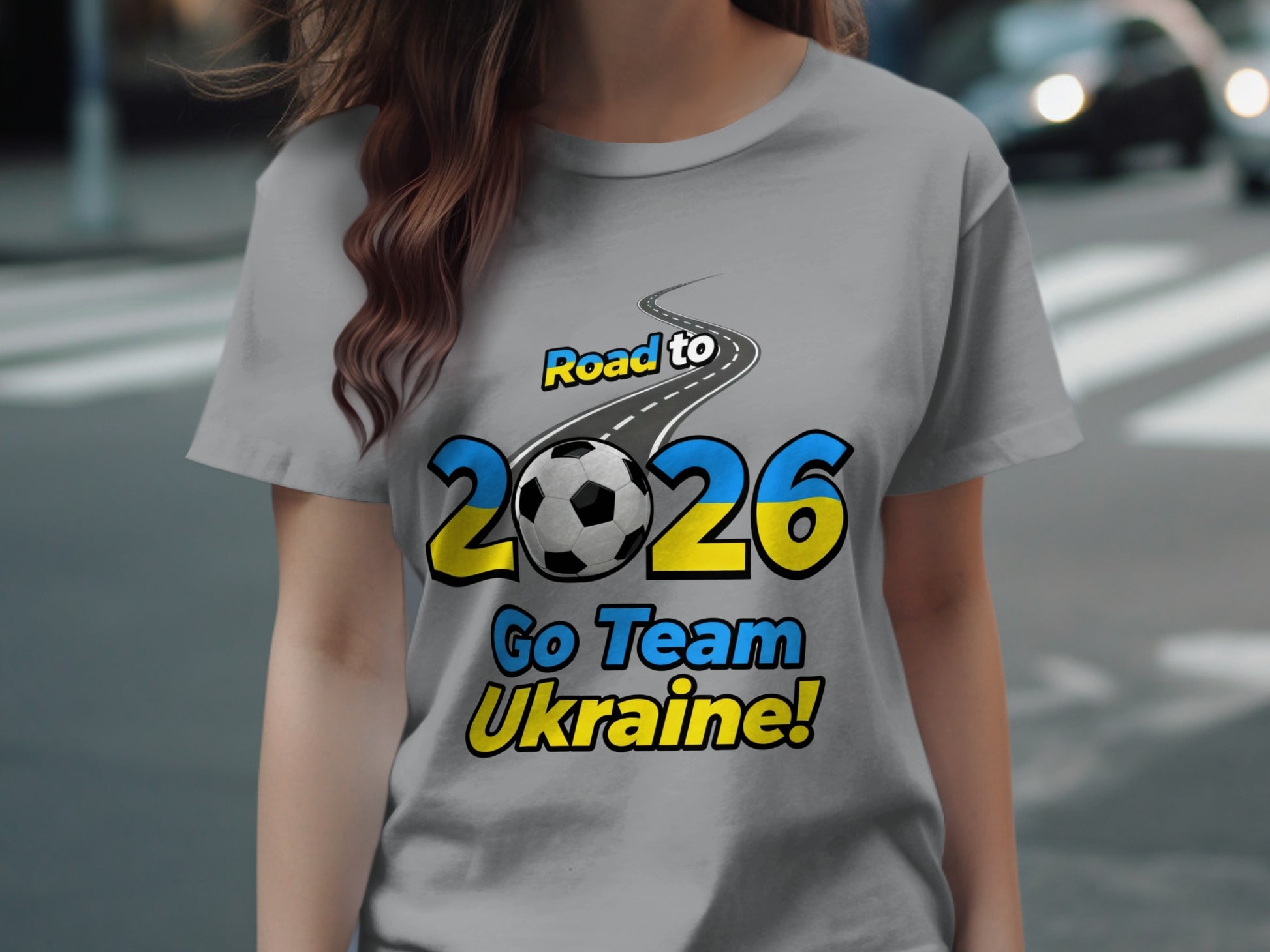 Support Ukraine Road to 2026 Soccer T-Shirt