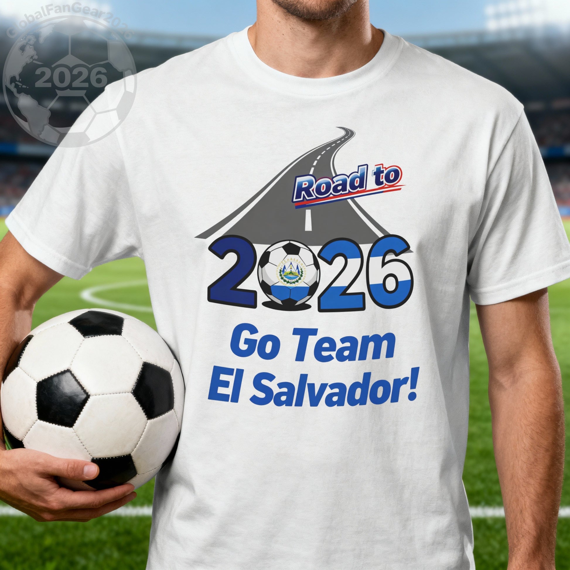 Road to 2026 Go Team El Salvador T-shirt