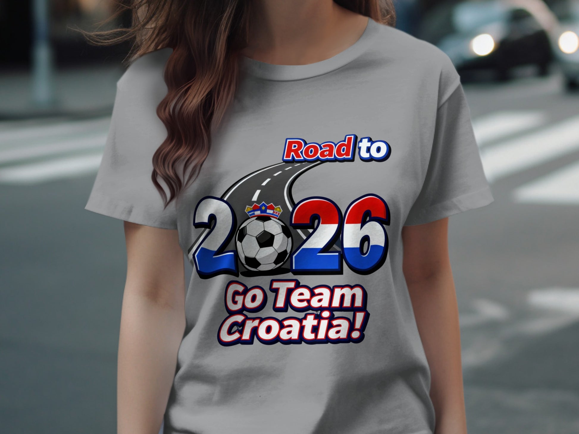 Road to 2026 Go Team Croatia T-shirt