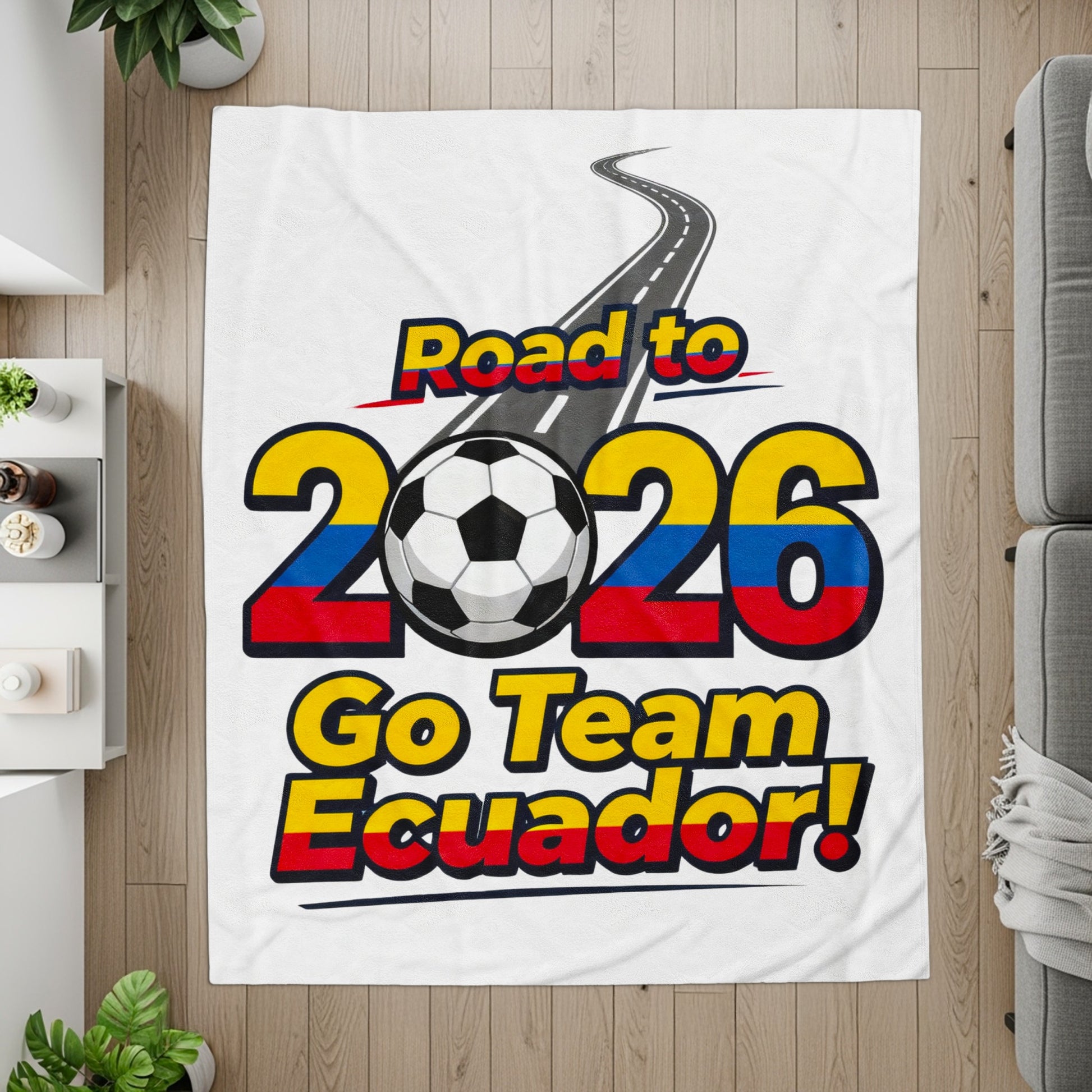 Road to 2026 Go Team Ecuador Blanket product