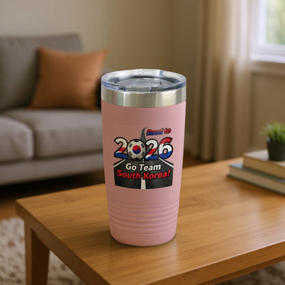 Road to 2026 Go Team South Korea tumbler