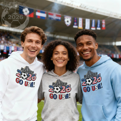 Road to 2026 Go USA Graphic Hoodie Product