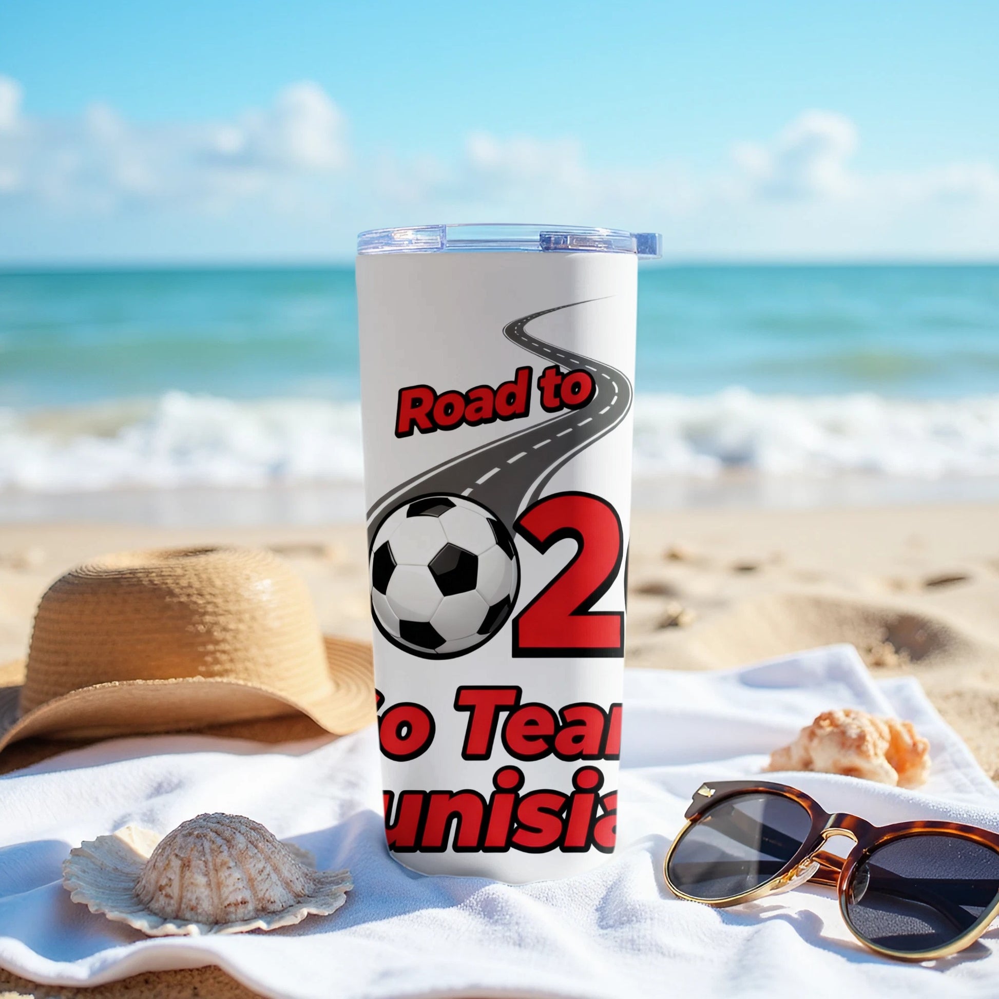Road to 2022 Soccer Travel Tumbler Product