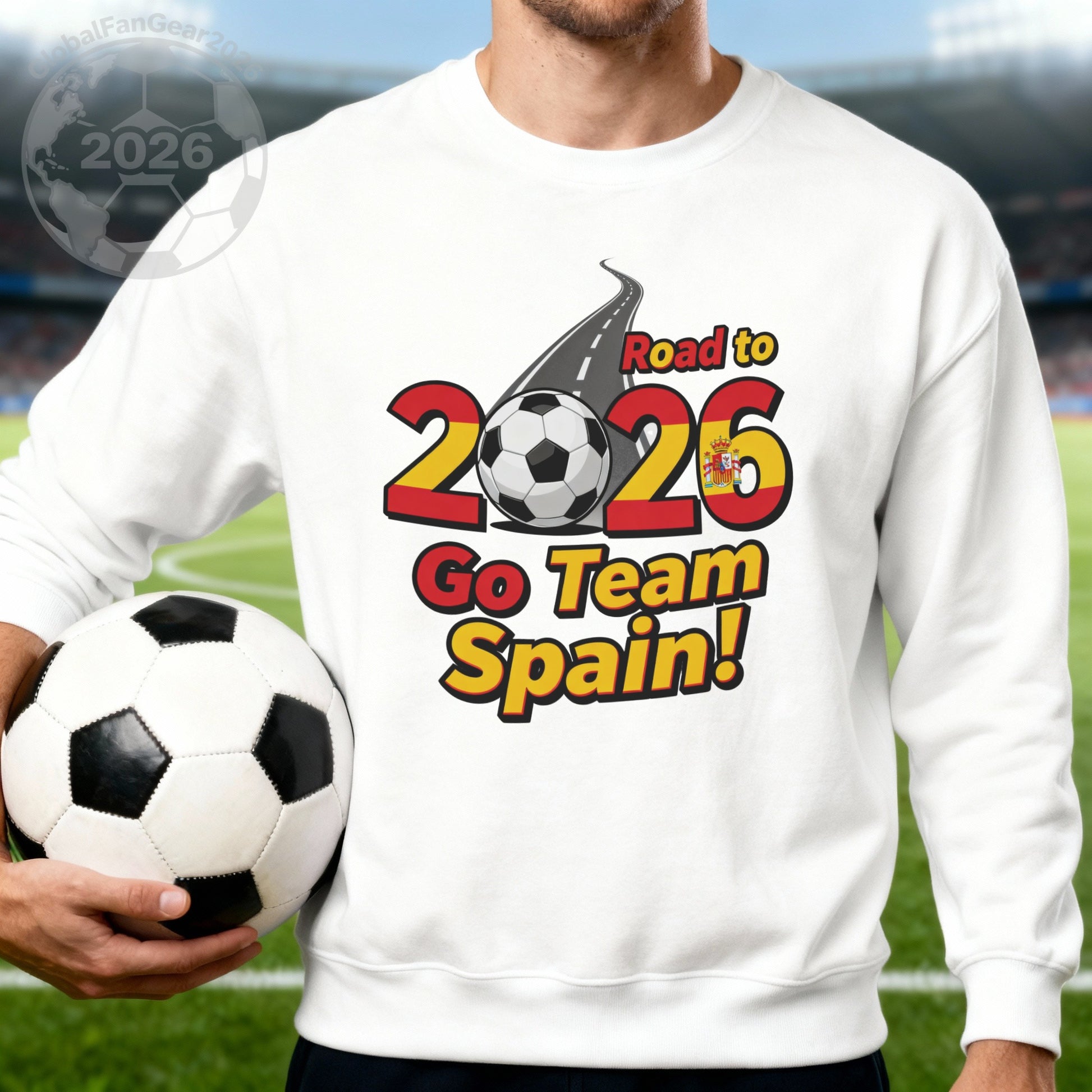 Road to 2026 Go Team Spain Sweatshirt Product