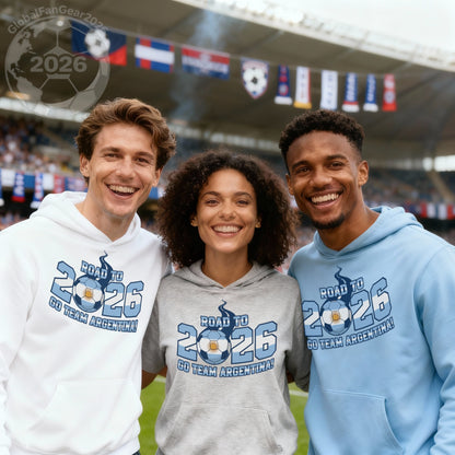 Road to 2026 Go Team Argentina Fan Hoodie