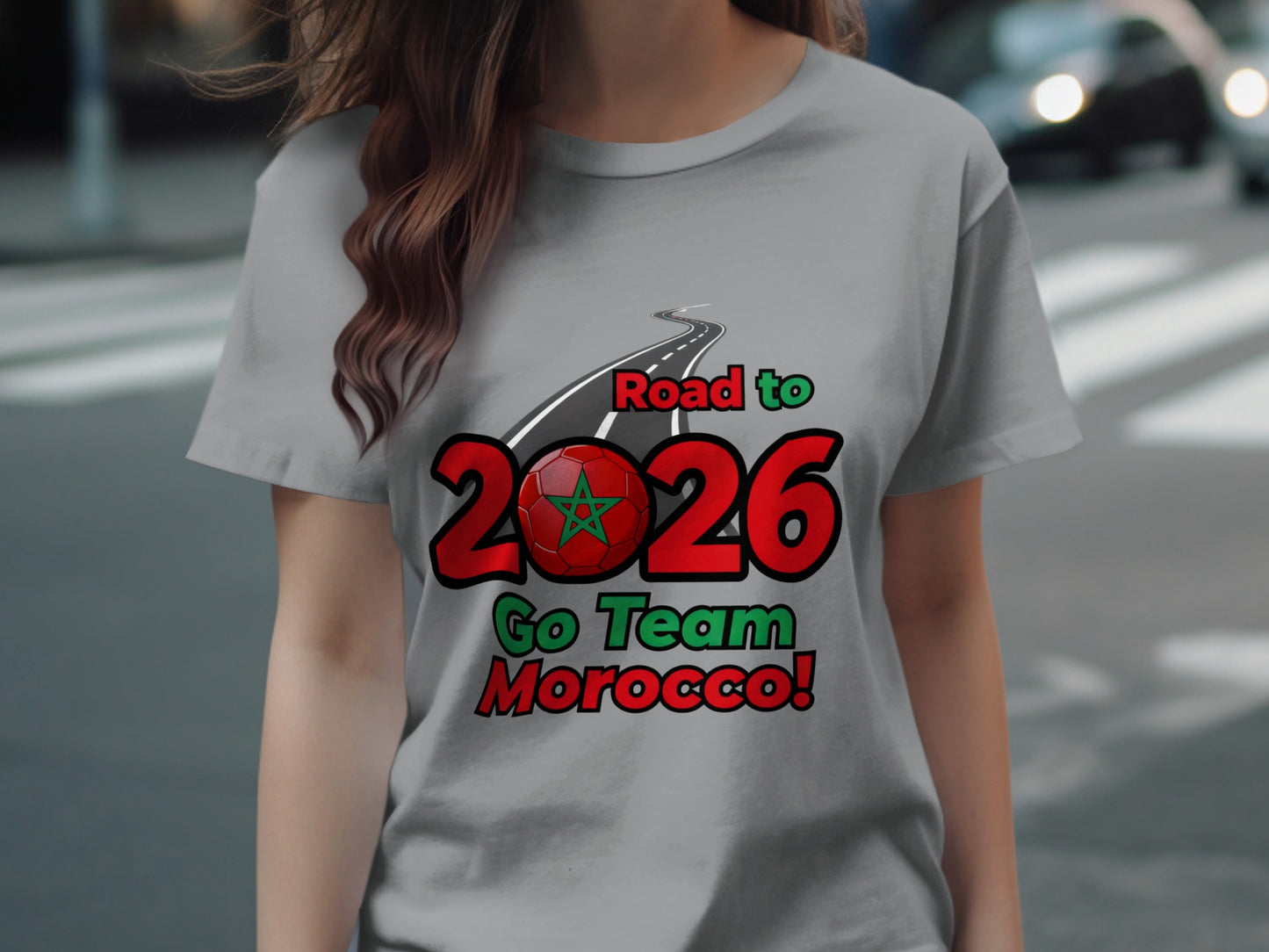 Road to 2026 Go Team Morocco T-Shirt