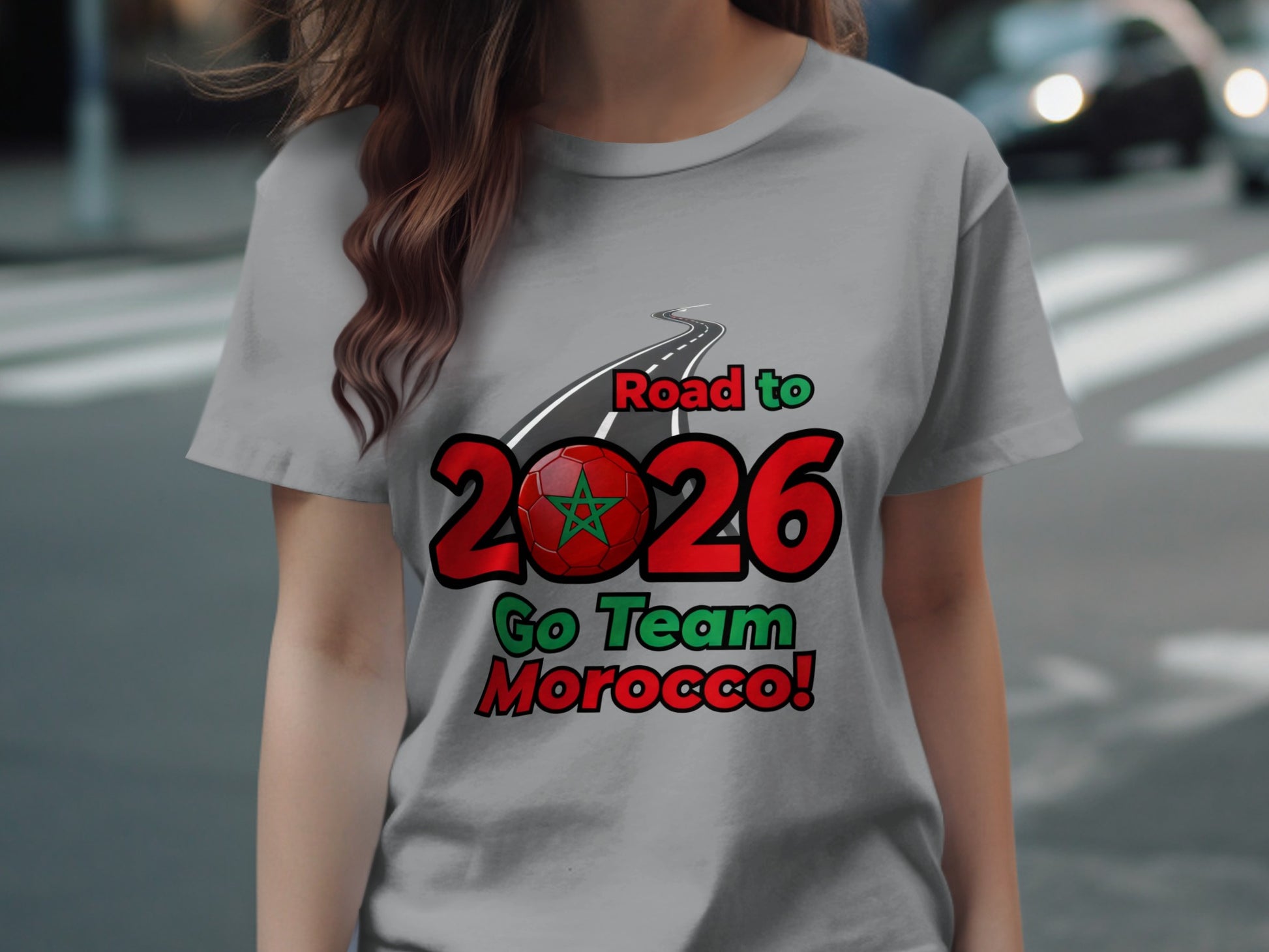 Road to 2026 Go Team Morocco T-Shirt
