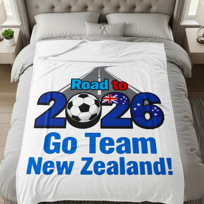 Road to 2026 Go Team New Zealand bedding product
