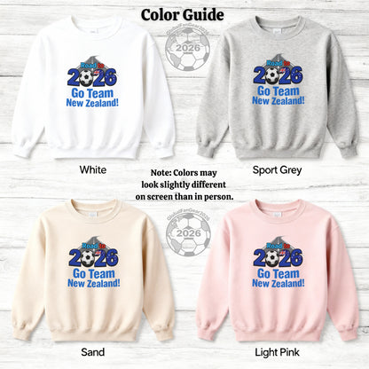 Road to 2026 Go Team New Zealand sweatshirt