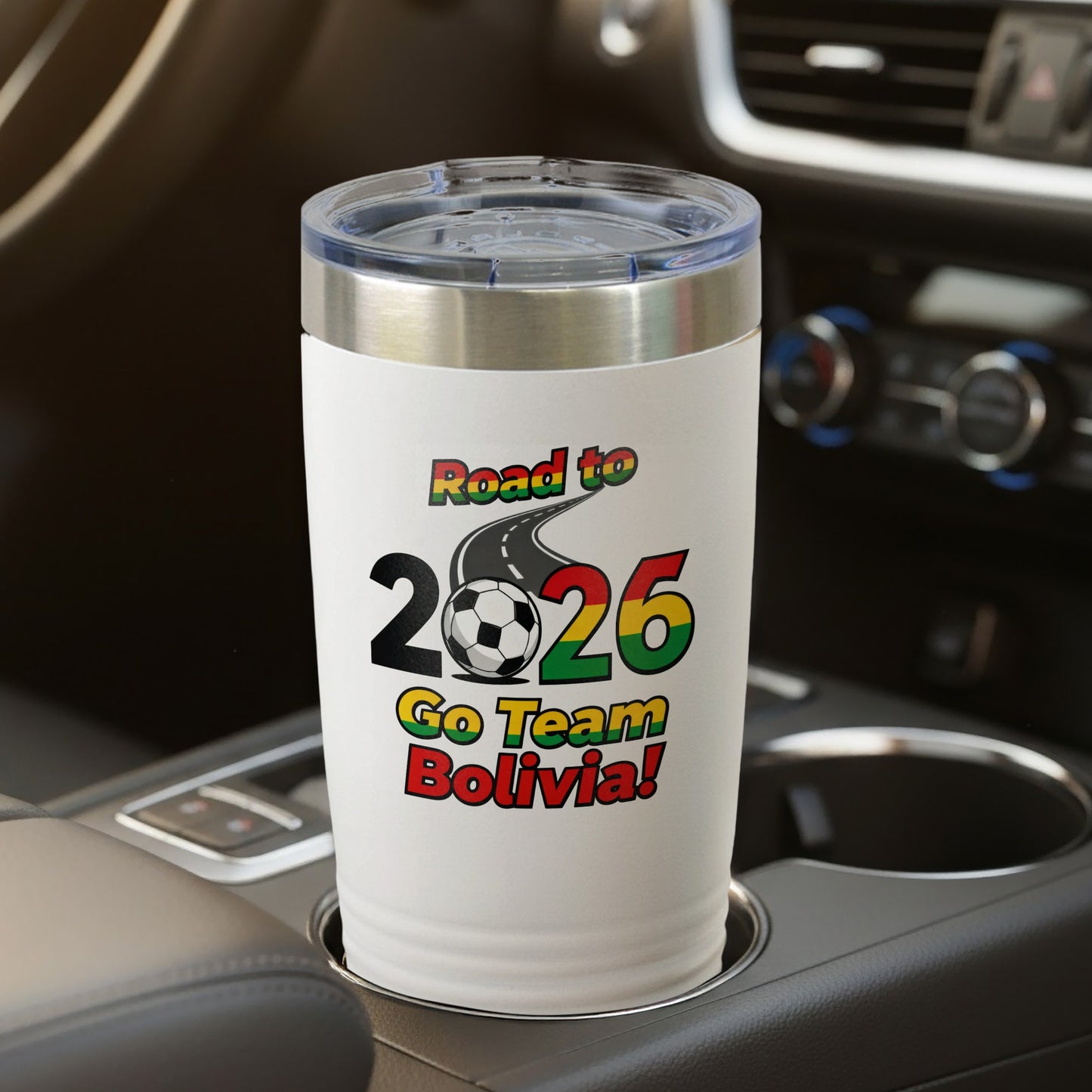 Road to 2026 Go Team Bolivia! tumbler product