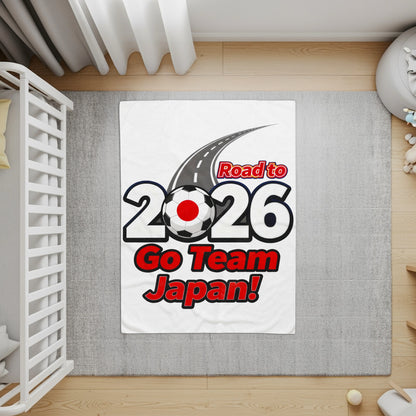 Road to 2026 Go Team Japan Soccer rug