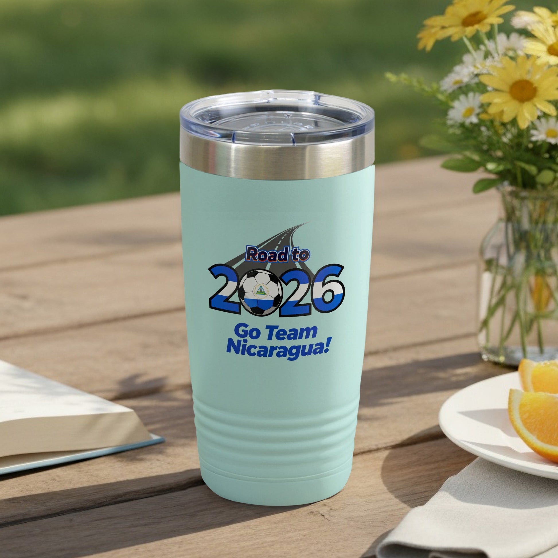Road to 2026 Go Team Nicaragua tumbler product