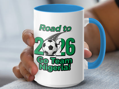 Road to 2026 Go Team Nigeria Mug