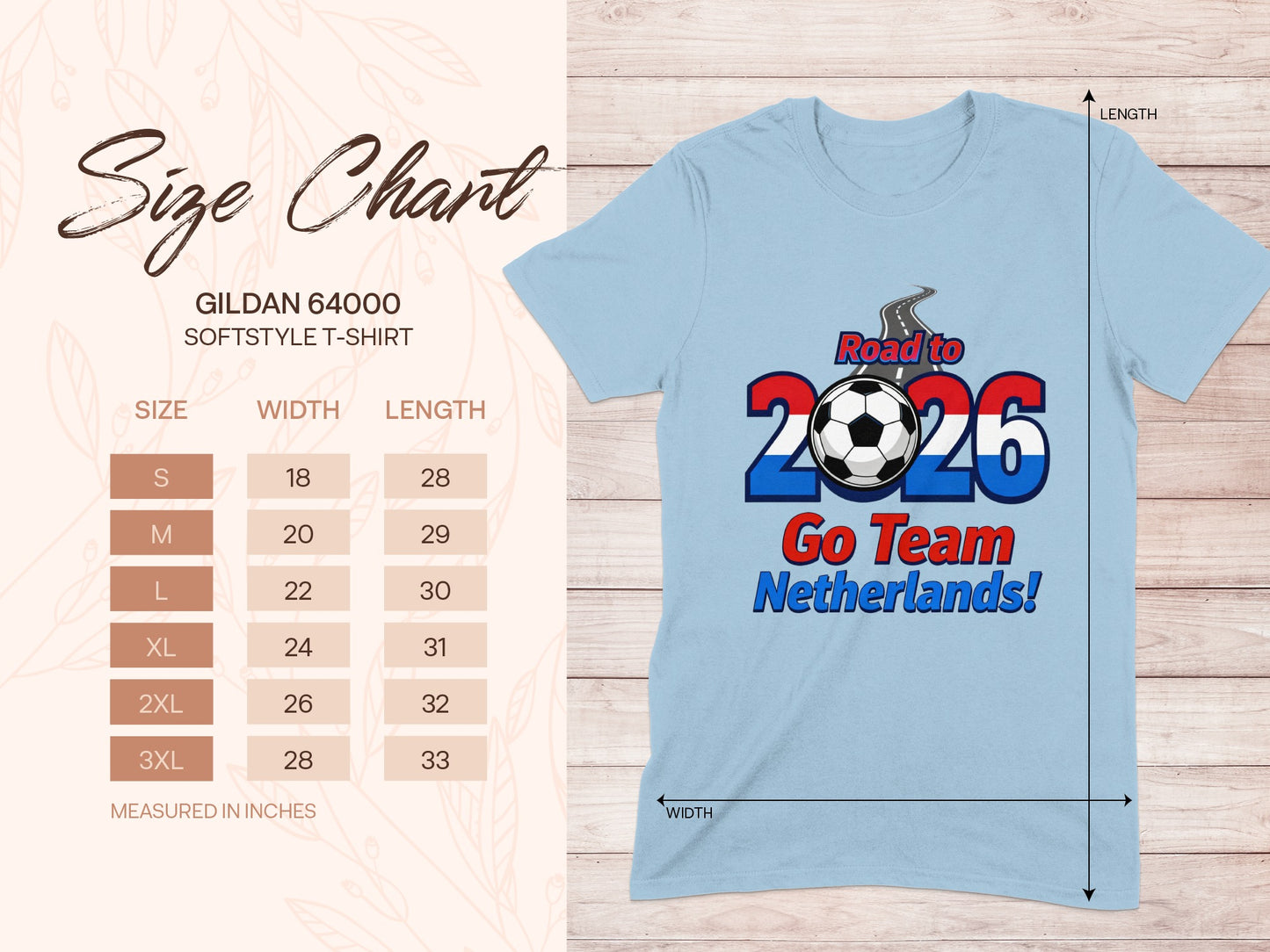 Road to 2026 Go Team Netherlands T-shirt