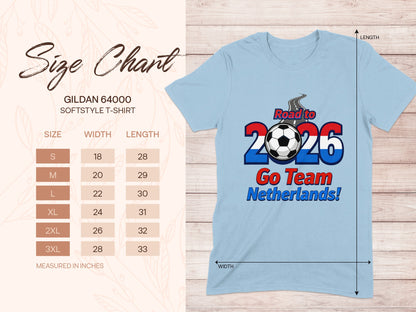 Road to 2026 Go Team Netherlands T-shirt