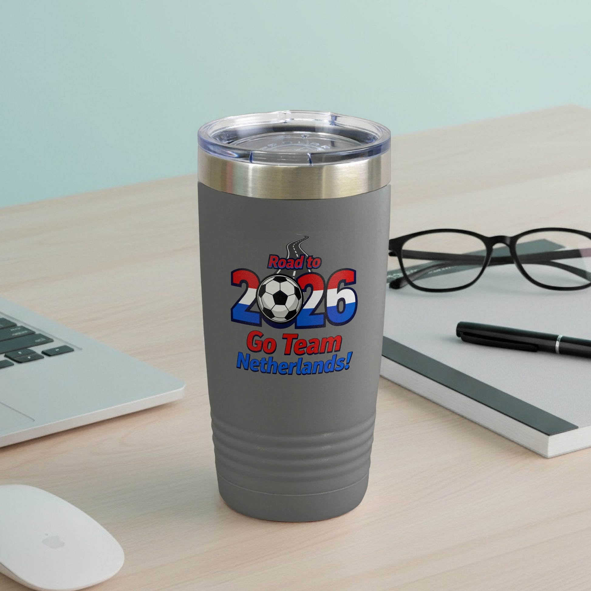 Road to 2026 Go Team Netherlands travel mug