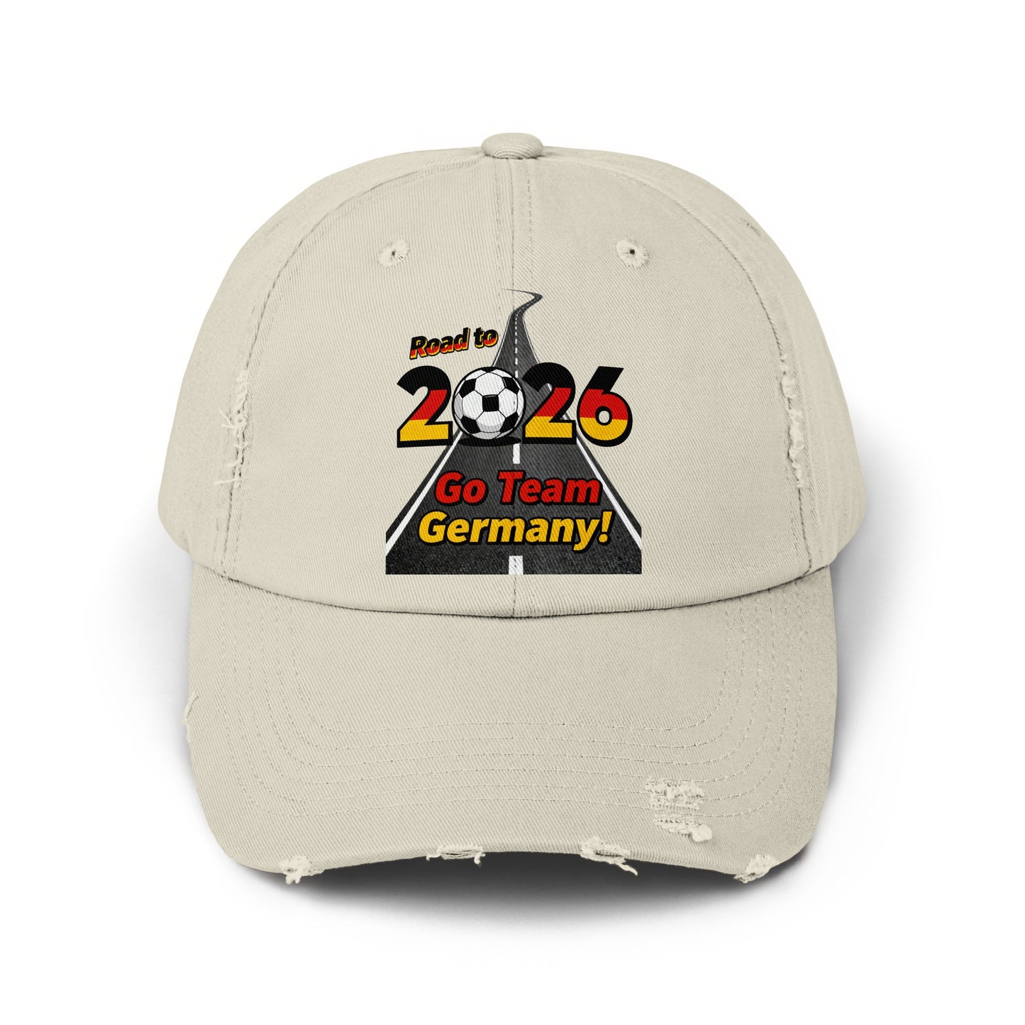 Road to 2026 Go Team Germany Distressed Cap