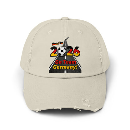 Road to 2026 Go Team Germany Distressed Cap