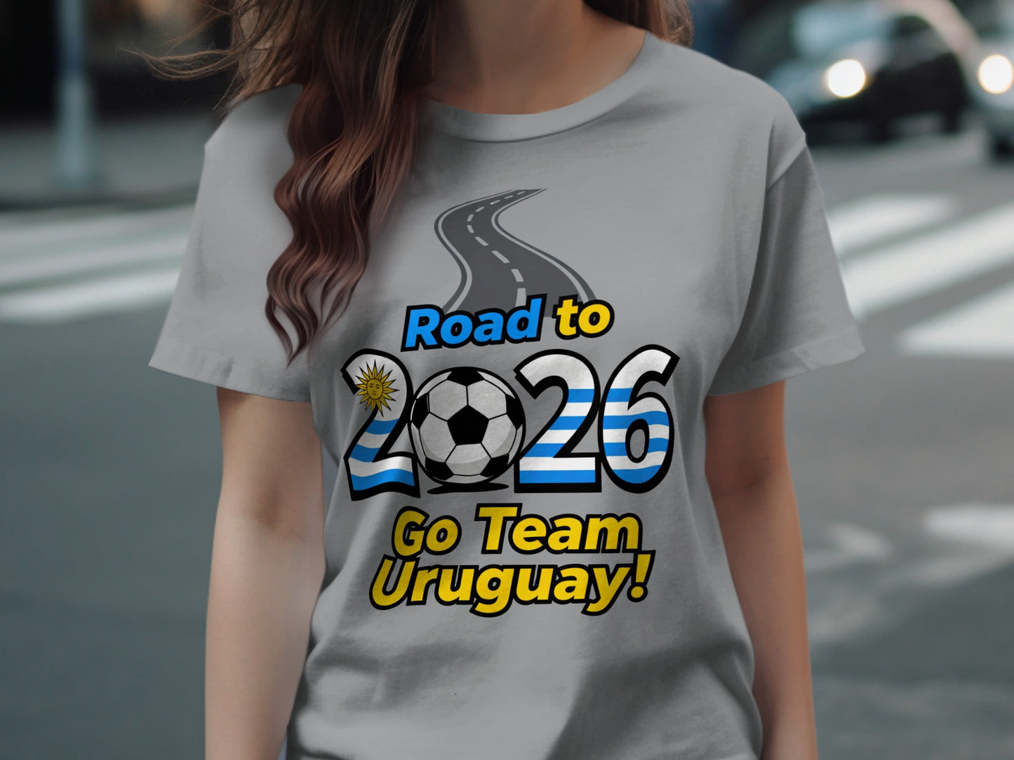 Road to 2026 Go Team Uruguay sports shirt