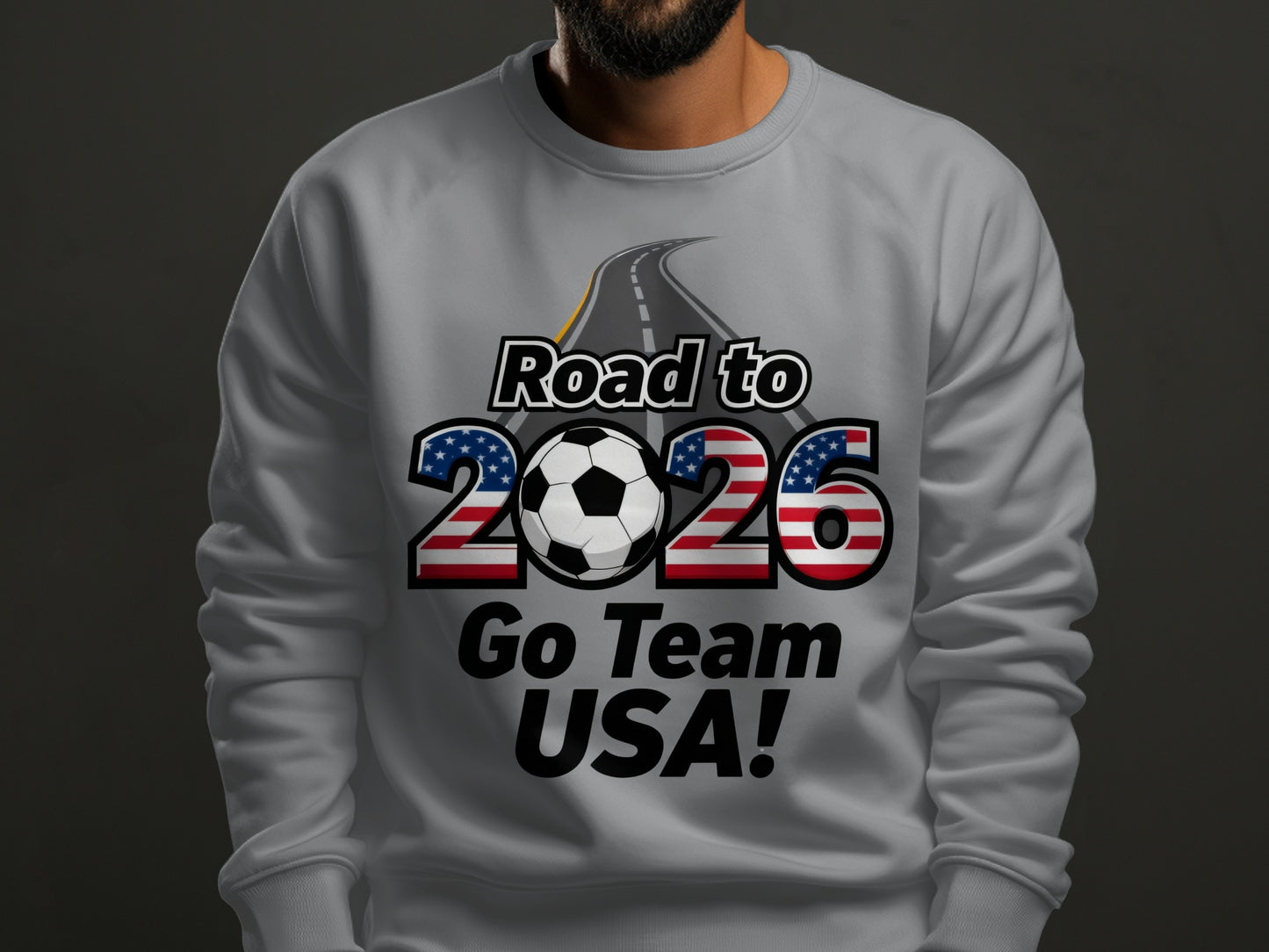 Road to 2026 Go Team USA Soccer Sweatshirt