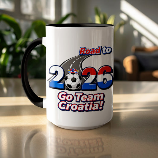 Road to 2026 Go Team Croatia Mug