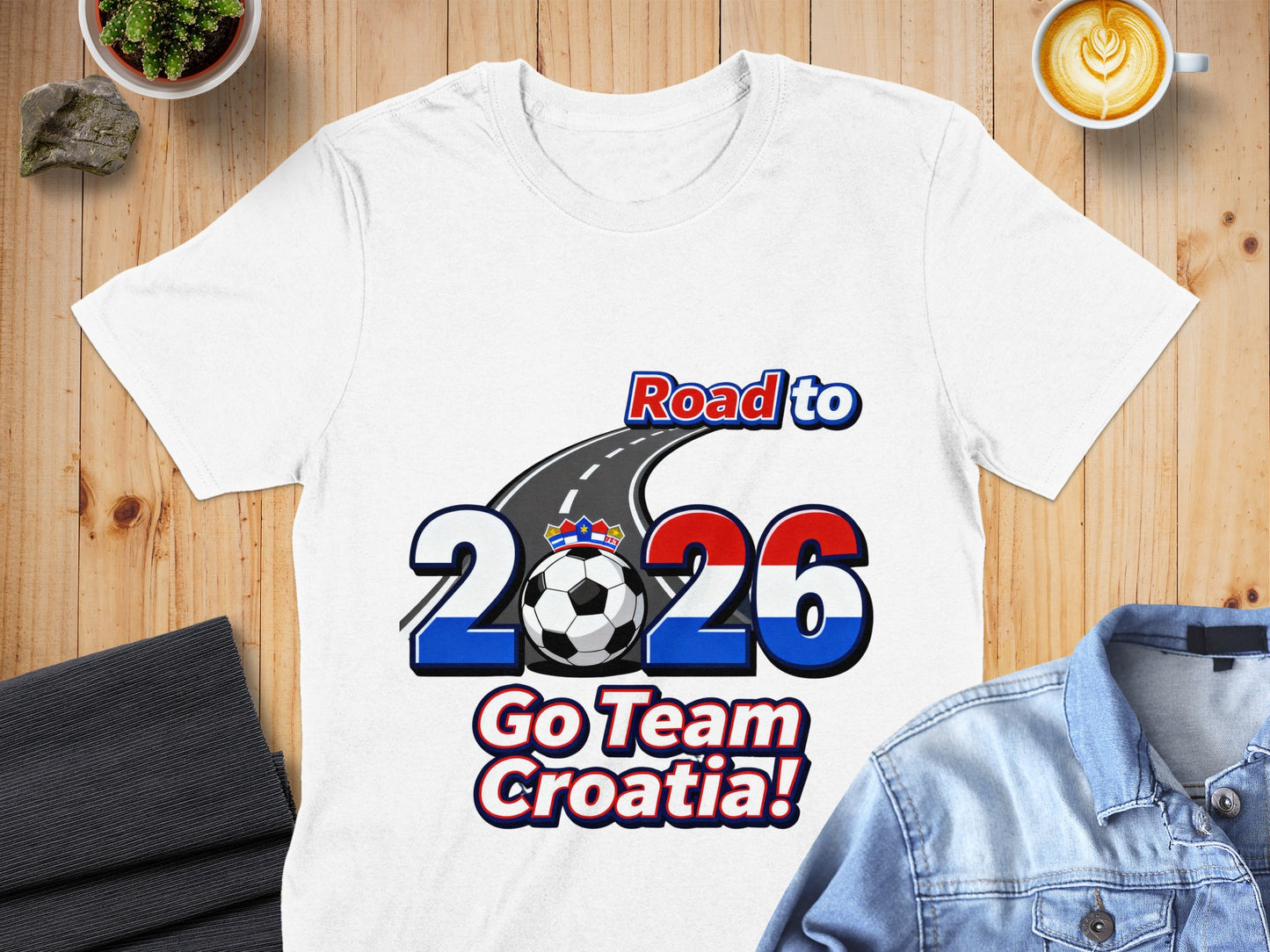 Road to 2026 Go Team Croatia design t-shirt