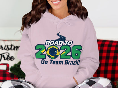 Road to 2026 Go Team Brazil hoodie