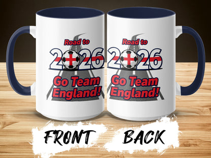 Road to 2026 Go Team England Mug