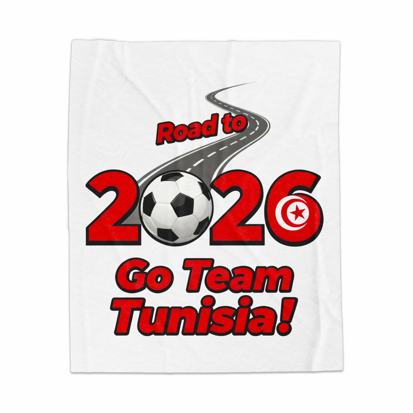 Road to 2026 Go Team Tunisia! towel