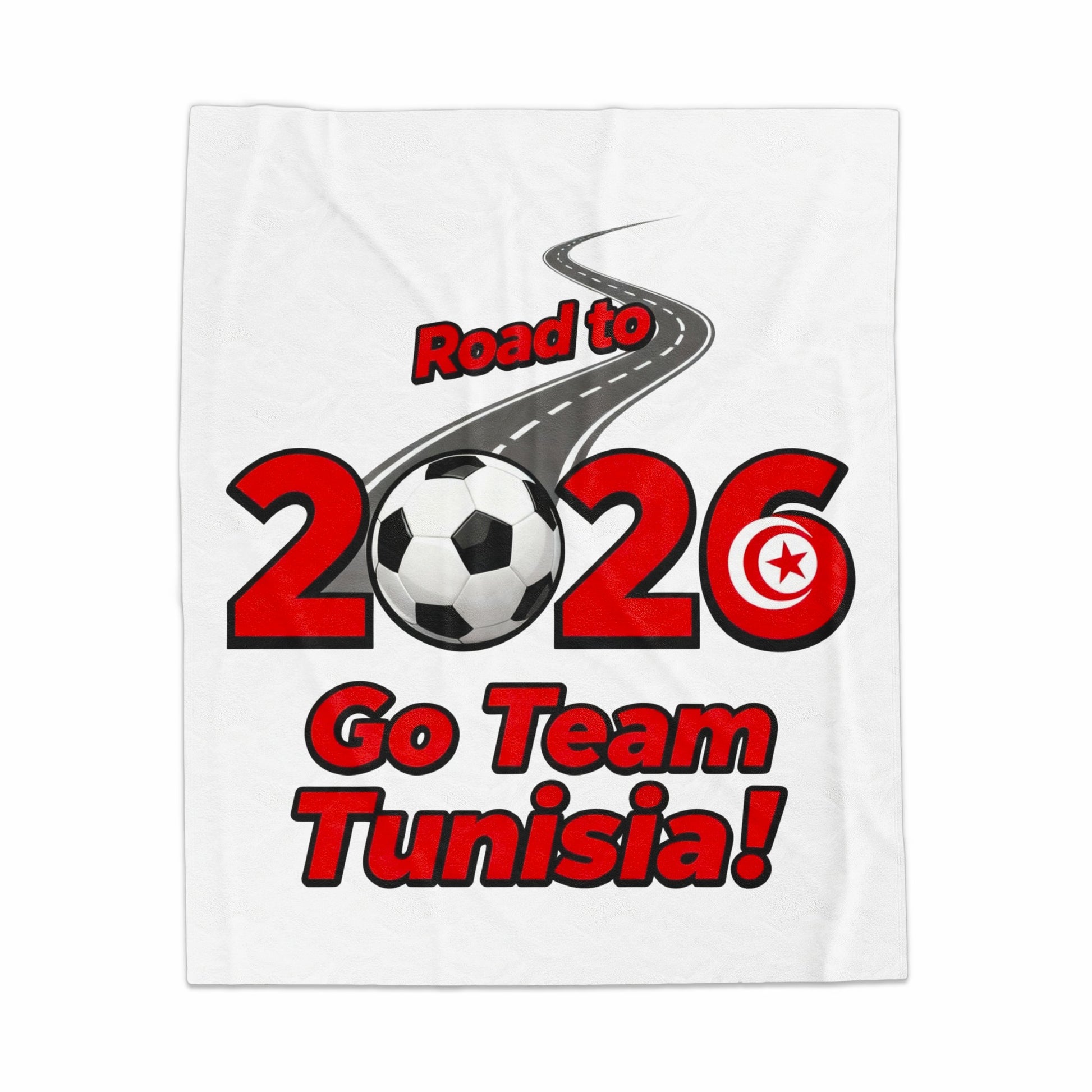 Road to 2026 Go Team Tunisia! towel